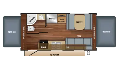 Camper Floor Plan Layout