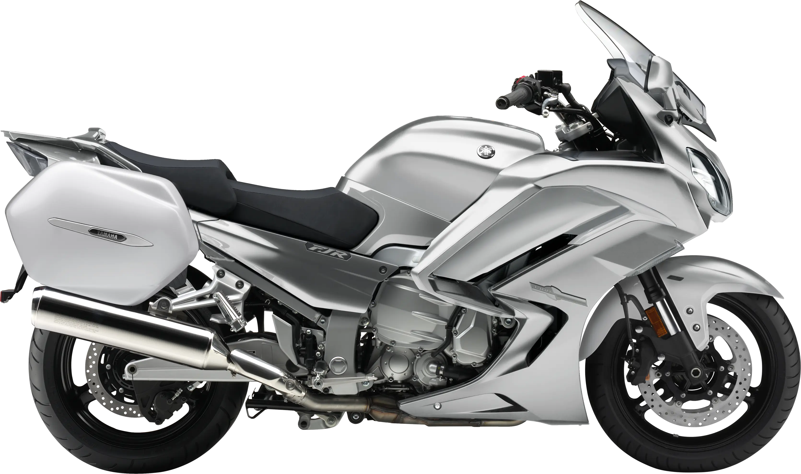 Silver Touring Motorcycle for Comfortable Travel