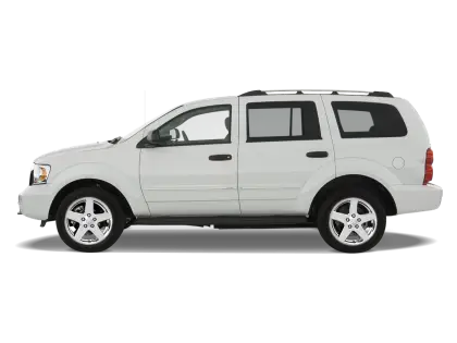 White SUV Car on Display