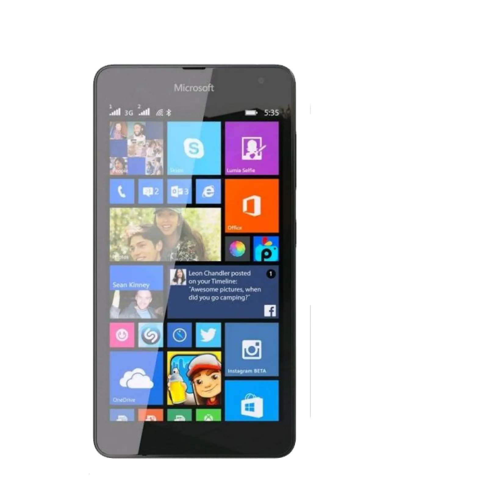 Modern Smartphone with App Icons