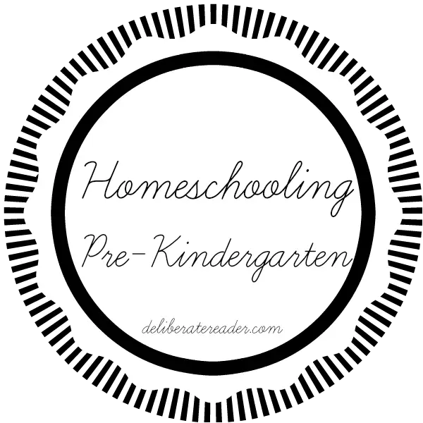 Homeschooling Pre-Kindergarten Badge