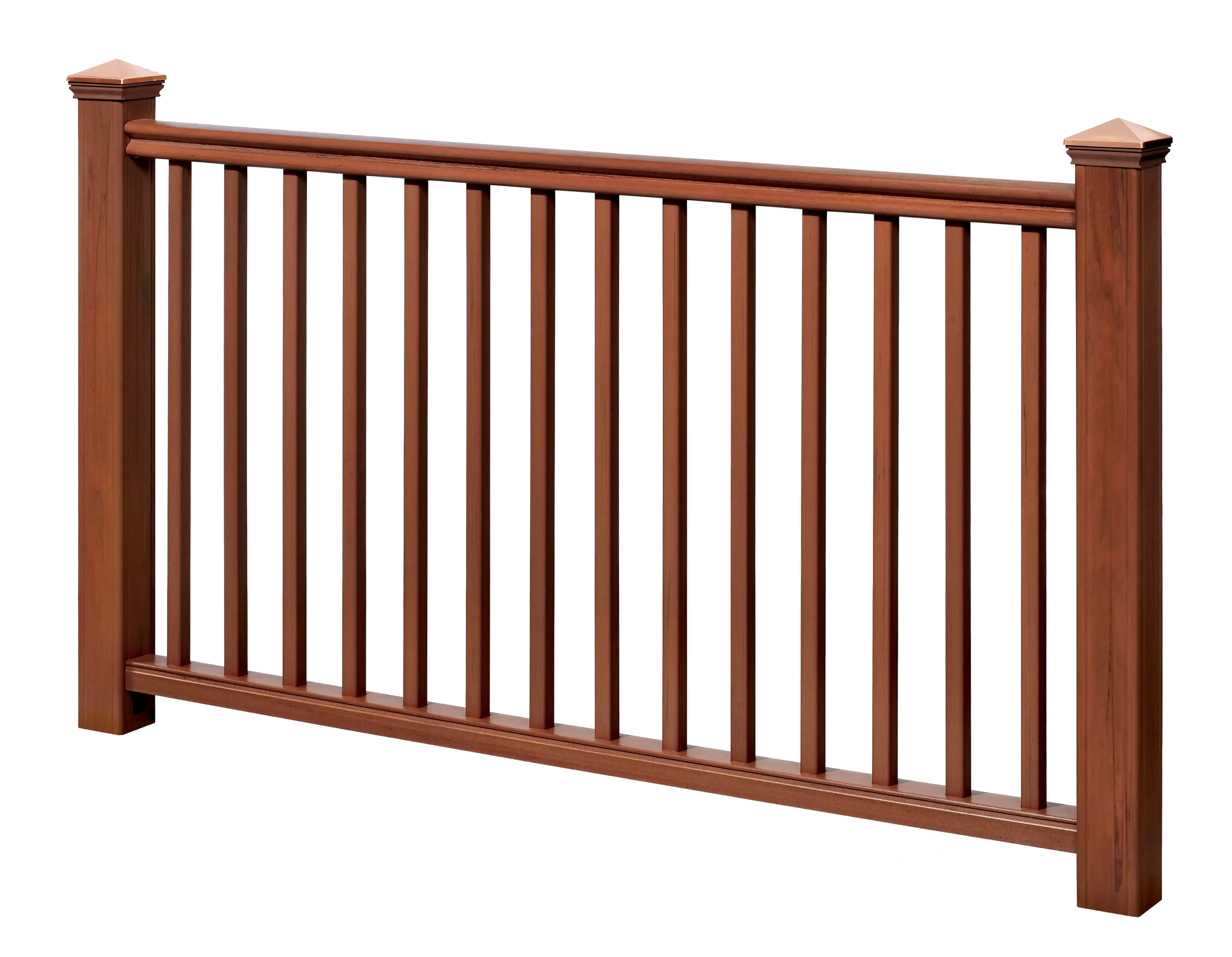 Elegant Wooden Railing Design