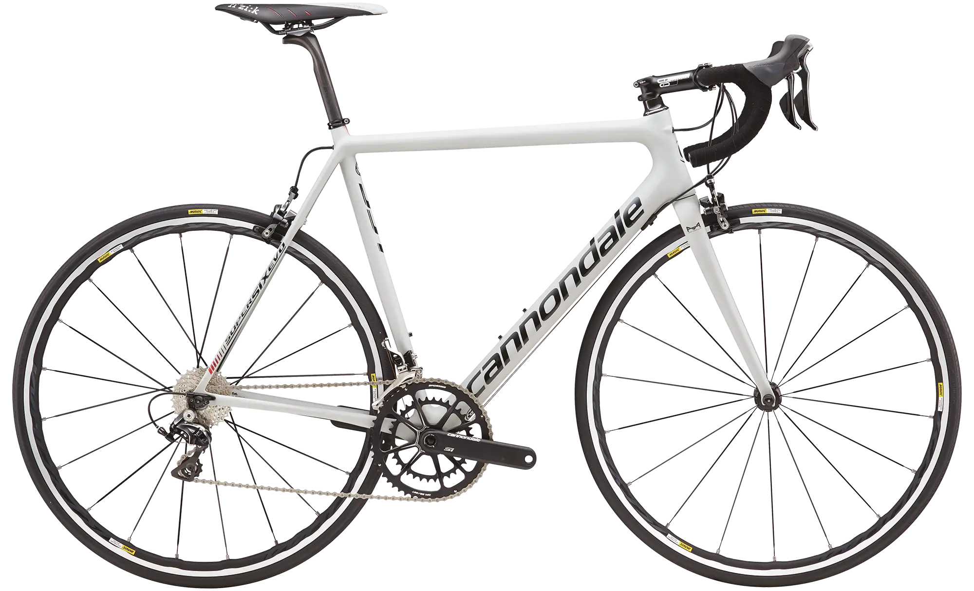 White Road Bike for Racing and Fitness