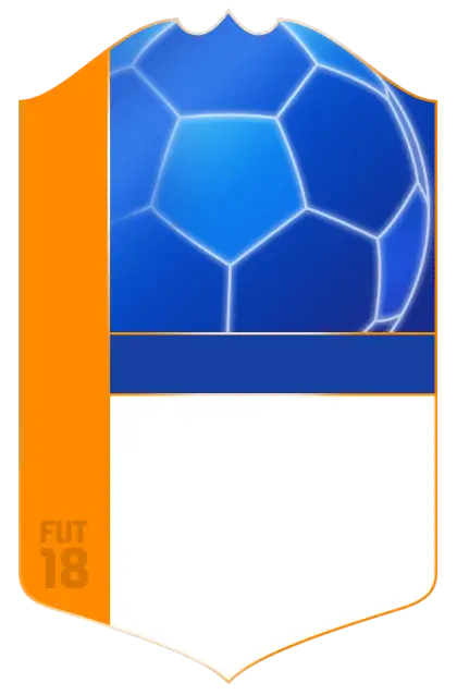 FUT 18 Soccer Card Template