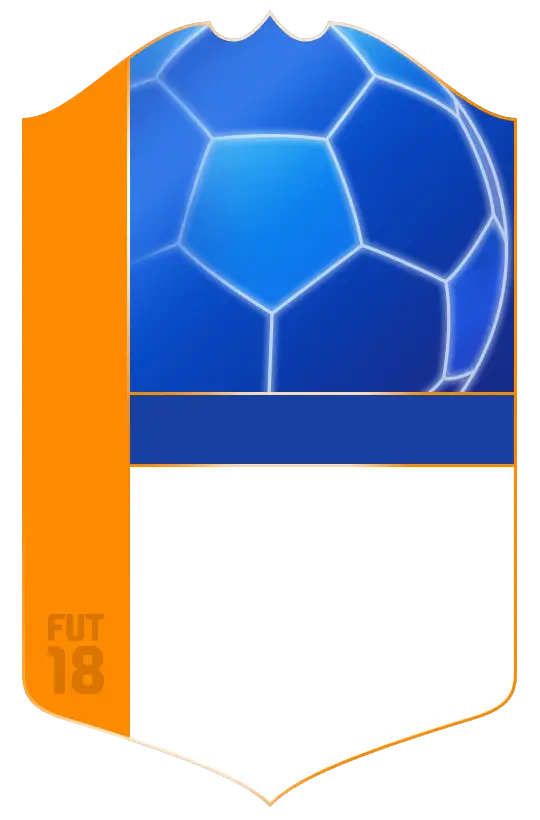 FUT 18 Soccer Card Template