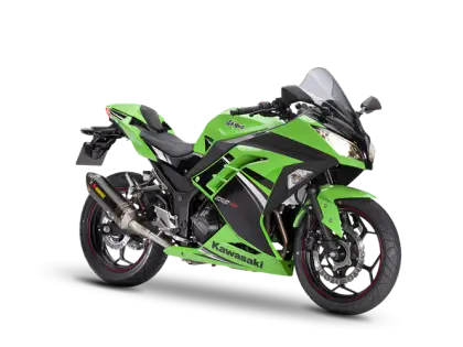 Green Kawasaki Ninja Motorcycle for Speed Enthusiasts