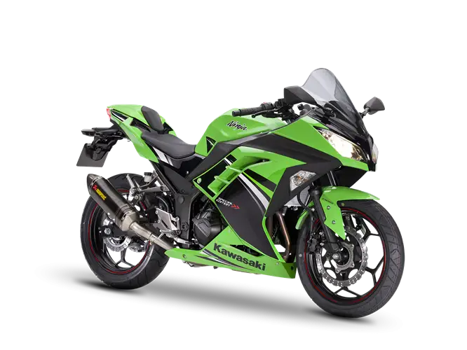 Green Kawasaki Ninja Motorcycle for Speed Enthusiasts