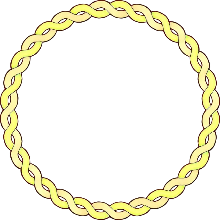 Gold Circle Frame