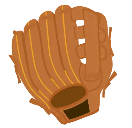 Brown Baseball Glove