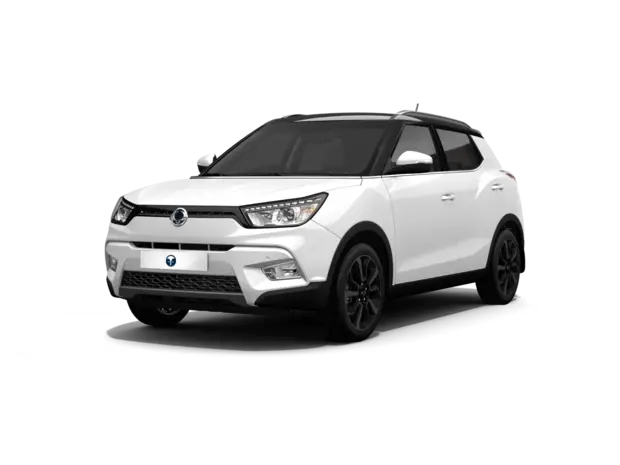 Compact White SUV