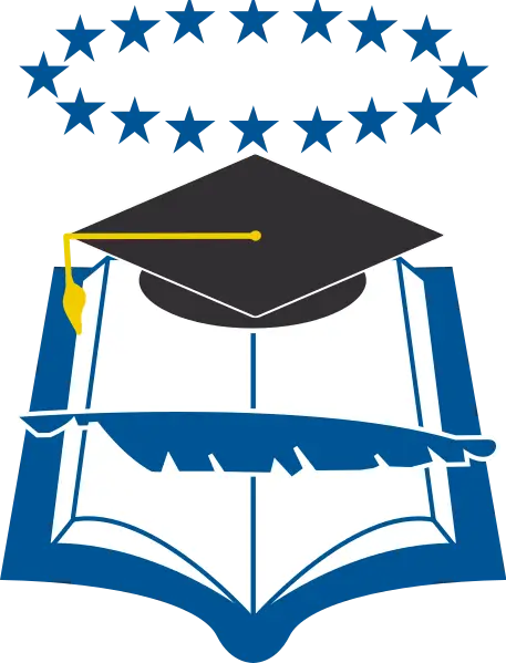 Graduation Cap with Book and Stars