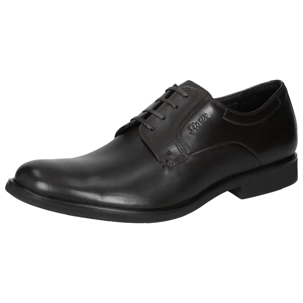 Black Leather Formal Shoe for Menswear