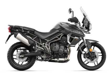 Black Adventure Motorcycle for Tours