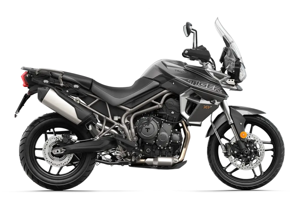 Black Adventure Motorcycle for Tours