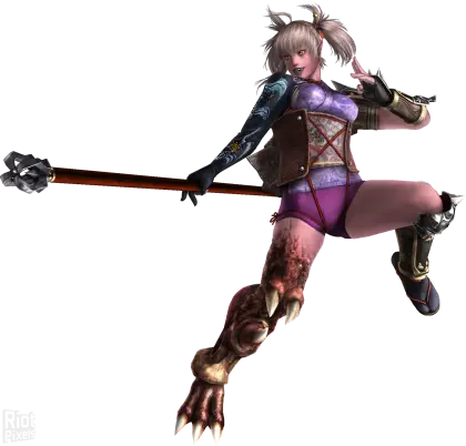 Fantasy Character with Weapon and Armor