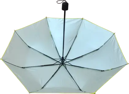 Open Umbrella with Yellow Lining