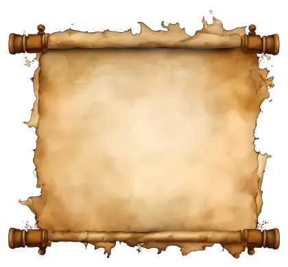 Aged Parchment Scroll Design