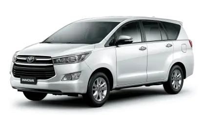 White Multipurpose Family Car