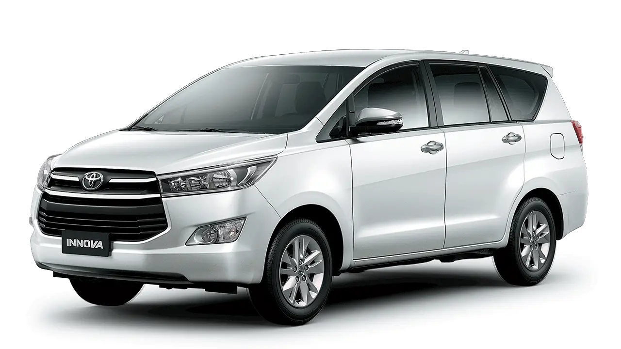 White Multipurpose Family Car