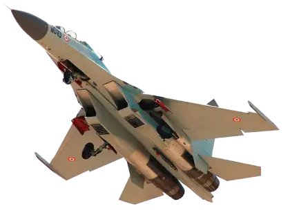 Military Fighter Jet in Flight