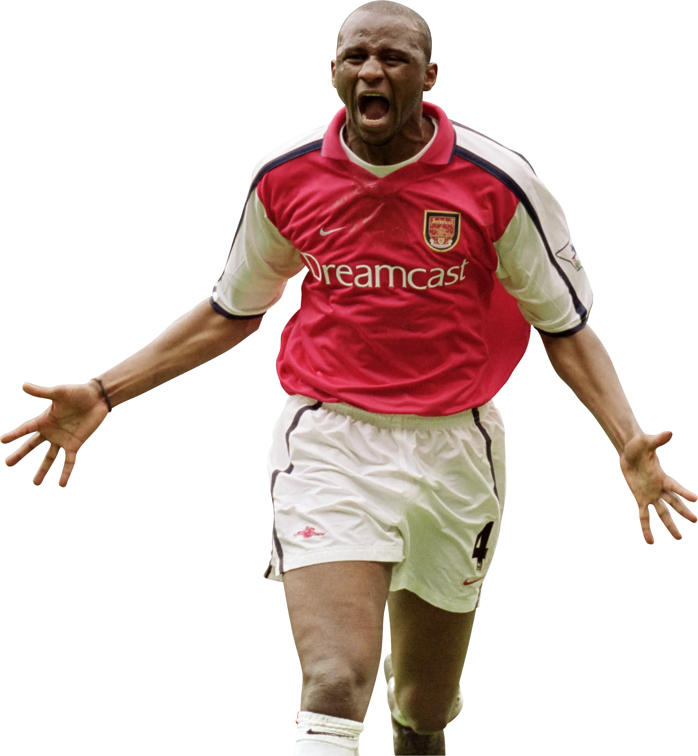 Soccer Player Celebrating