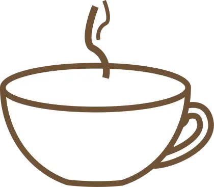 Hot Steaming Cup Illustration