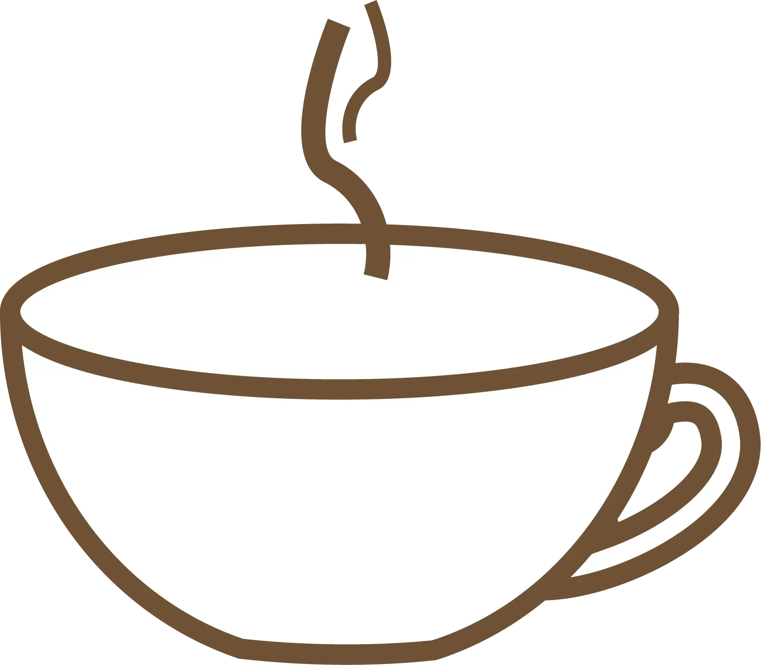 Hot Steaming Cup Illustration