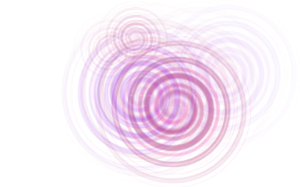 Abstract Colorful Concentric Circles Pattern