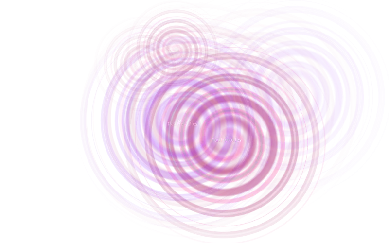Abstract Colorful Concentric Circles Pattern