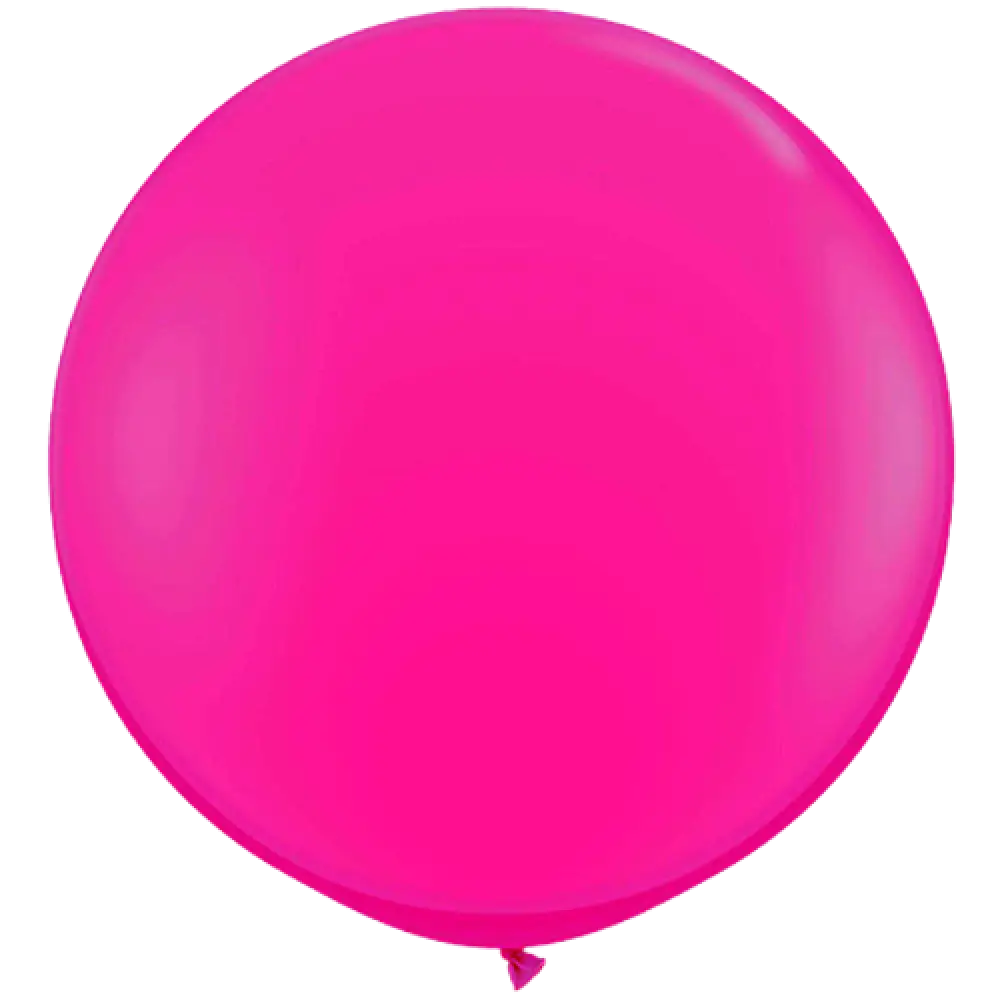 Bright and Simple Pink Balloon for Celebration