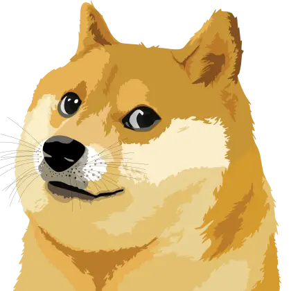 Doge Shiba Inu Meme Illustration