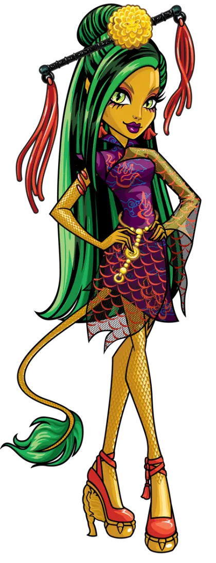 Stylish Dragon Cartoon Character