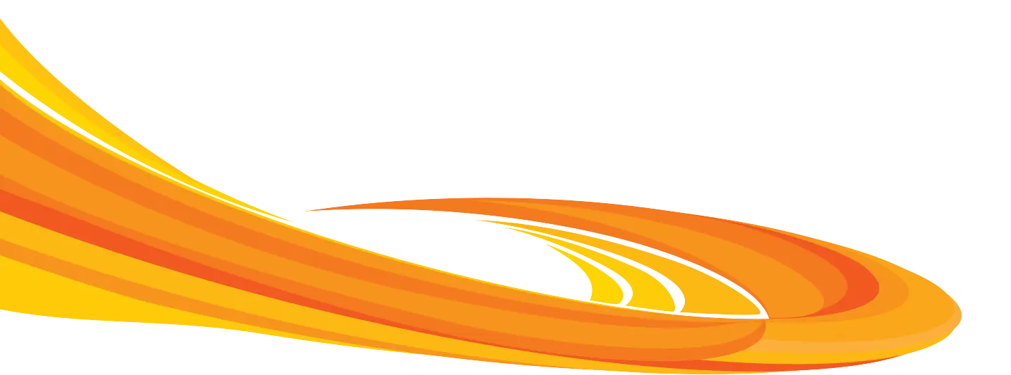 Abstract Orange Gradient Wave Design