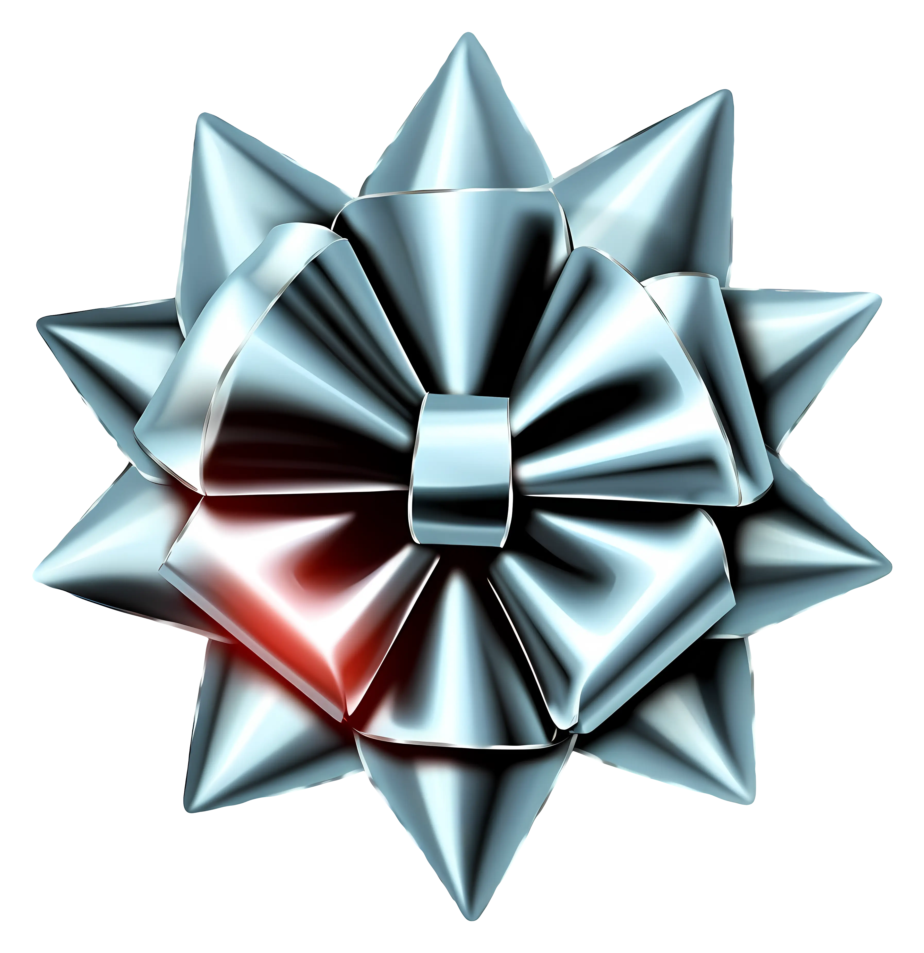 Shiny Silver Bow