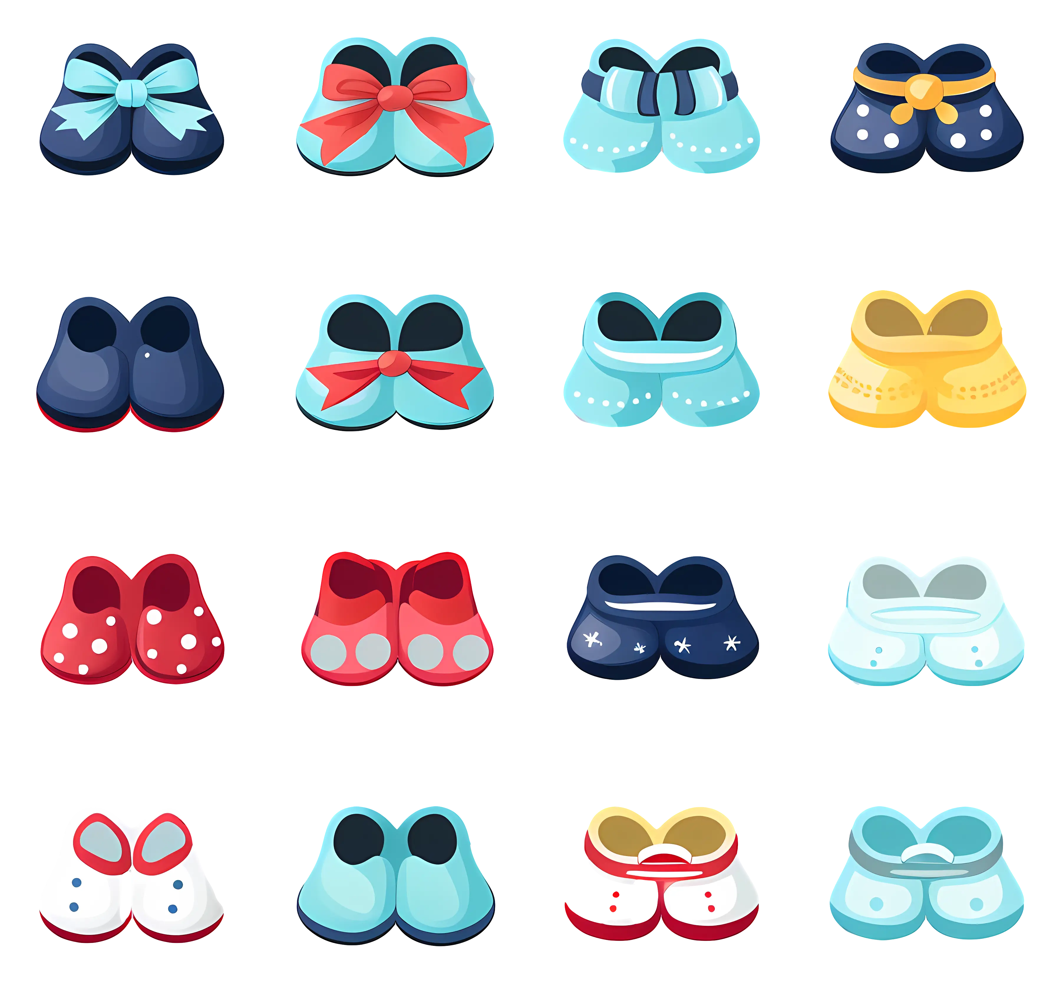 Colorful Shoes Collection