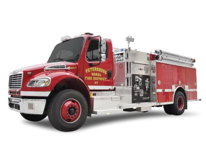 Red Fire Truck for Emergency Services