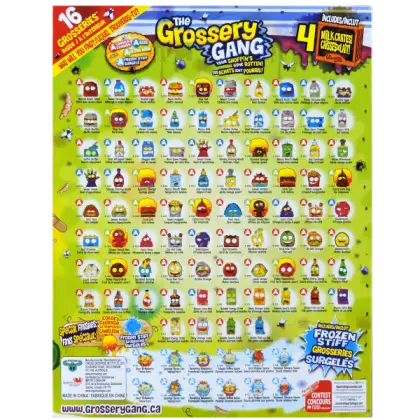 Grossery Gang Collectible Poster