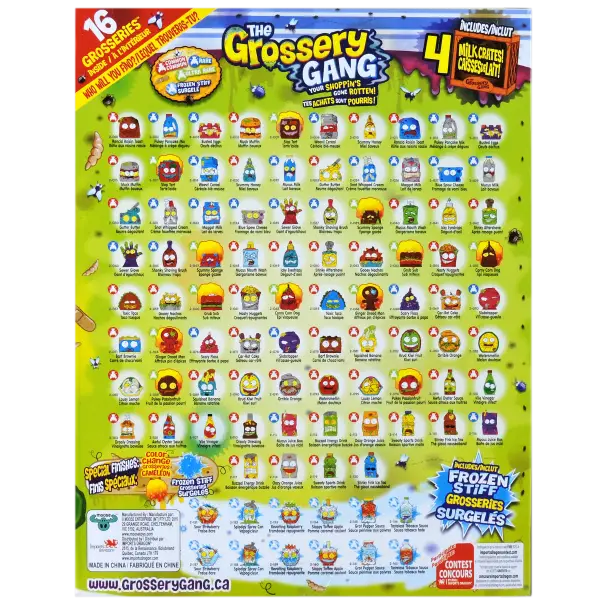 Grossery Gang Collectible Poster