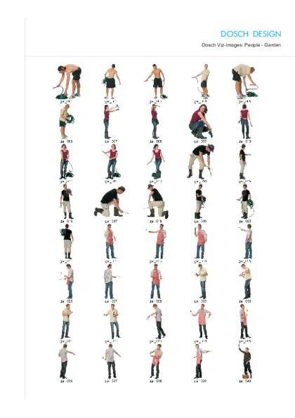 Human Exercise Poses Illustration