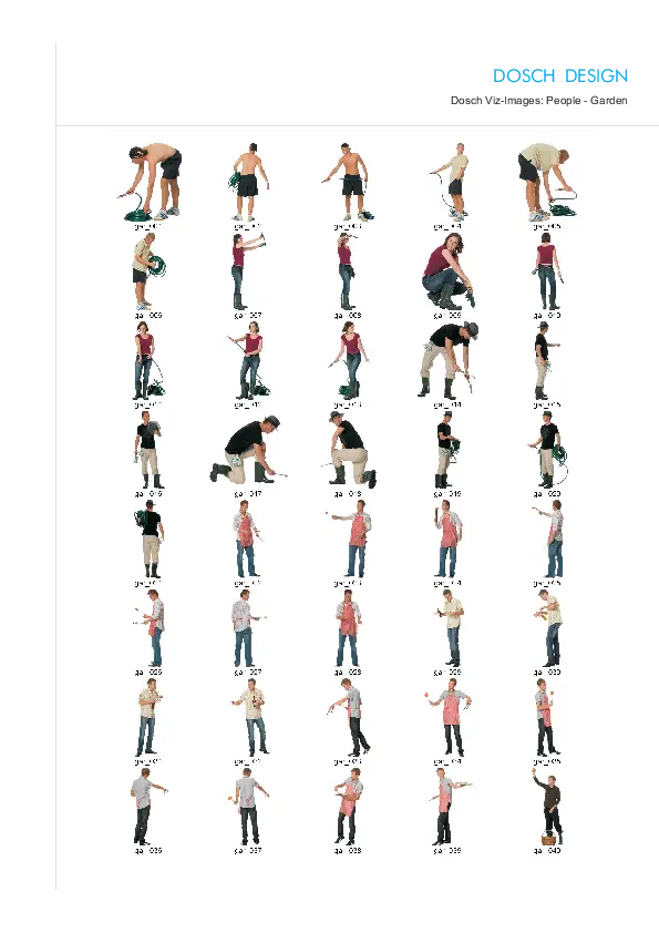 Human Exercise Poses Illustration