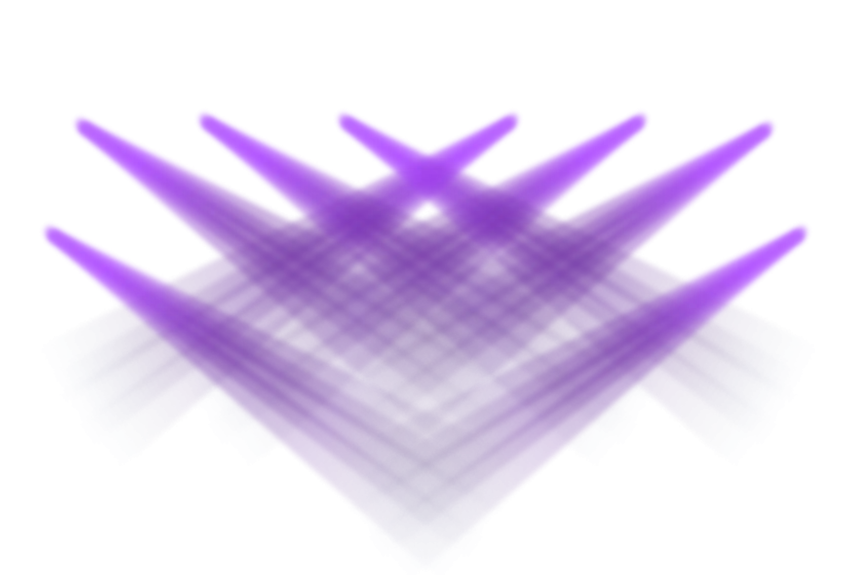 Purple Light Beams Effect