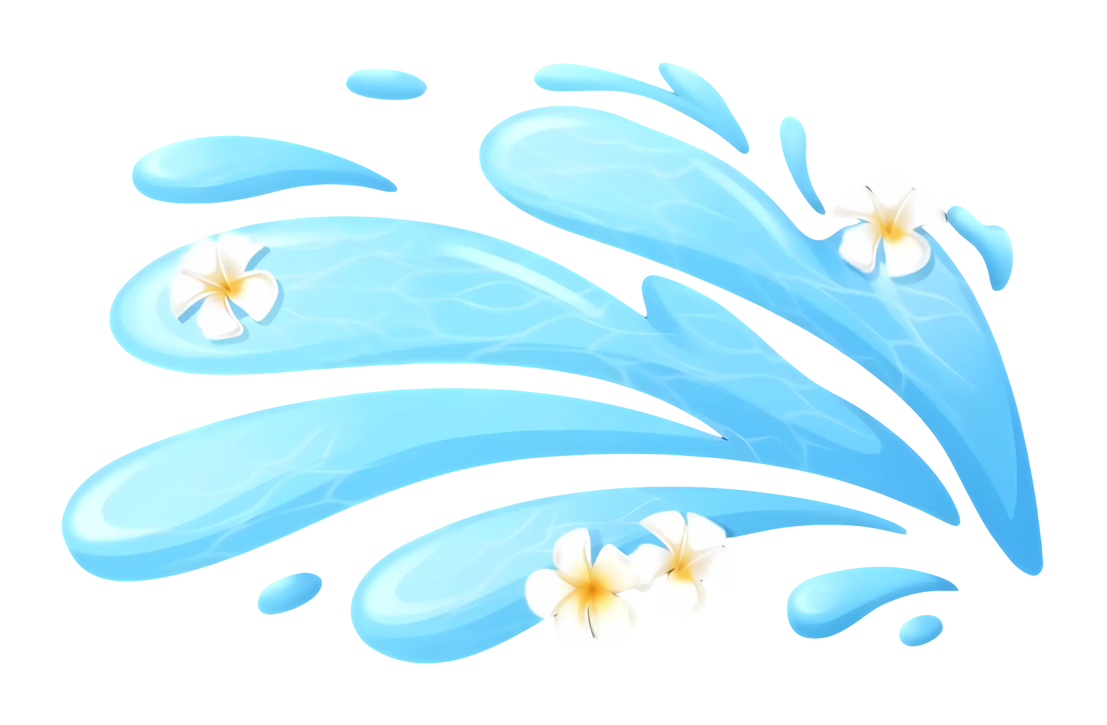 Refreshing Water Splash