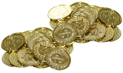 Gold Coins for Wealth and Prosperity
