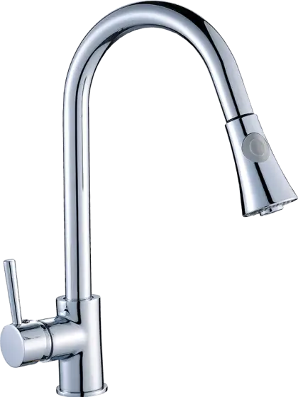 Modern Chrome Faucet Design