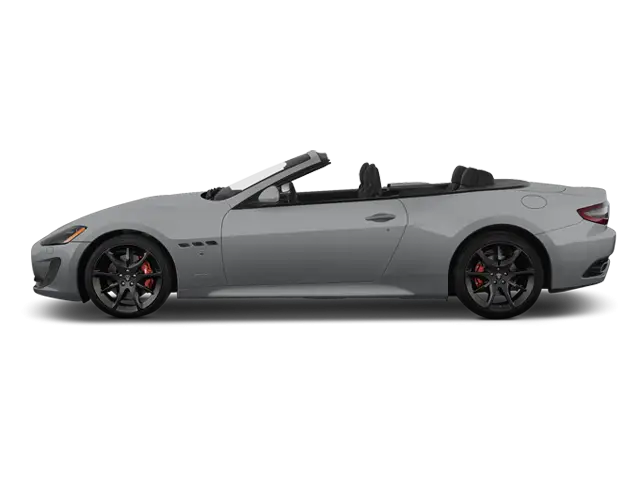 Convertible Sports Car in Gray