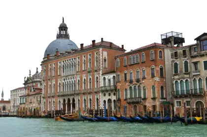 Venetian Buildings by the Canal