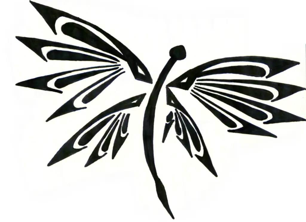 Black Butterfly Design