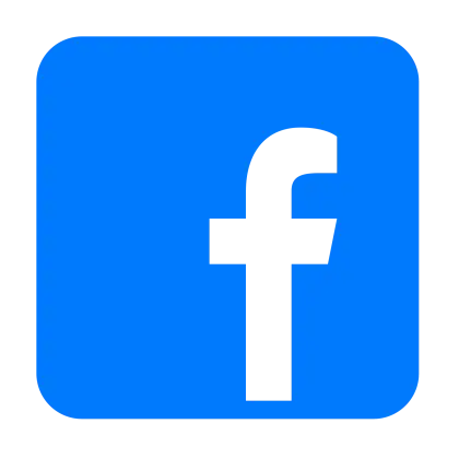 Facebook Logo in Blue