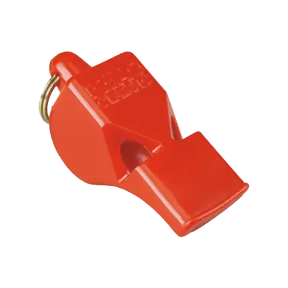 Red Plastic Whistle