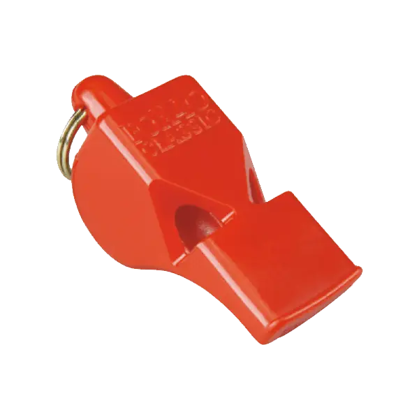 Red Plastic Whistle